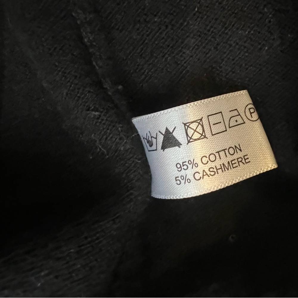 Lisa Todd cotton cashmere star sweater M - Picture 7 of 7